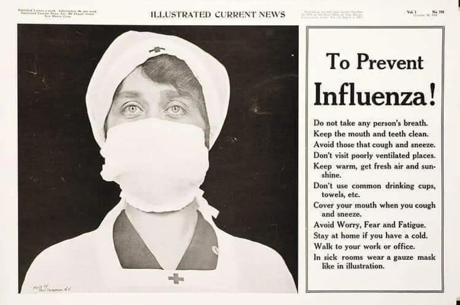 11 Foto Jadul Ini Gambarkan Keadaan Dunia Saat Wabah Flu Spanyol