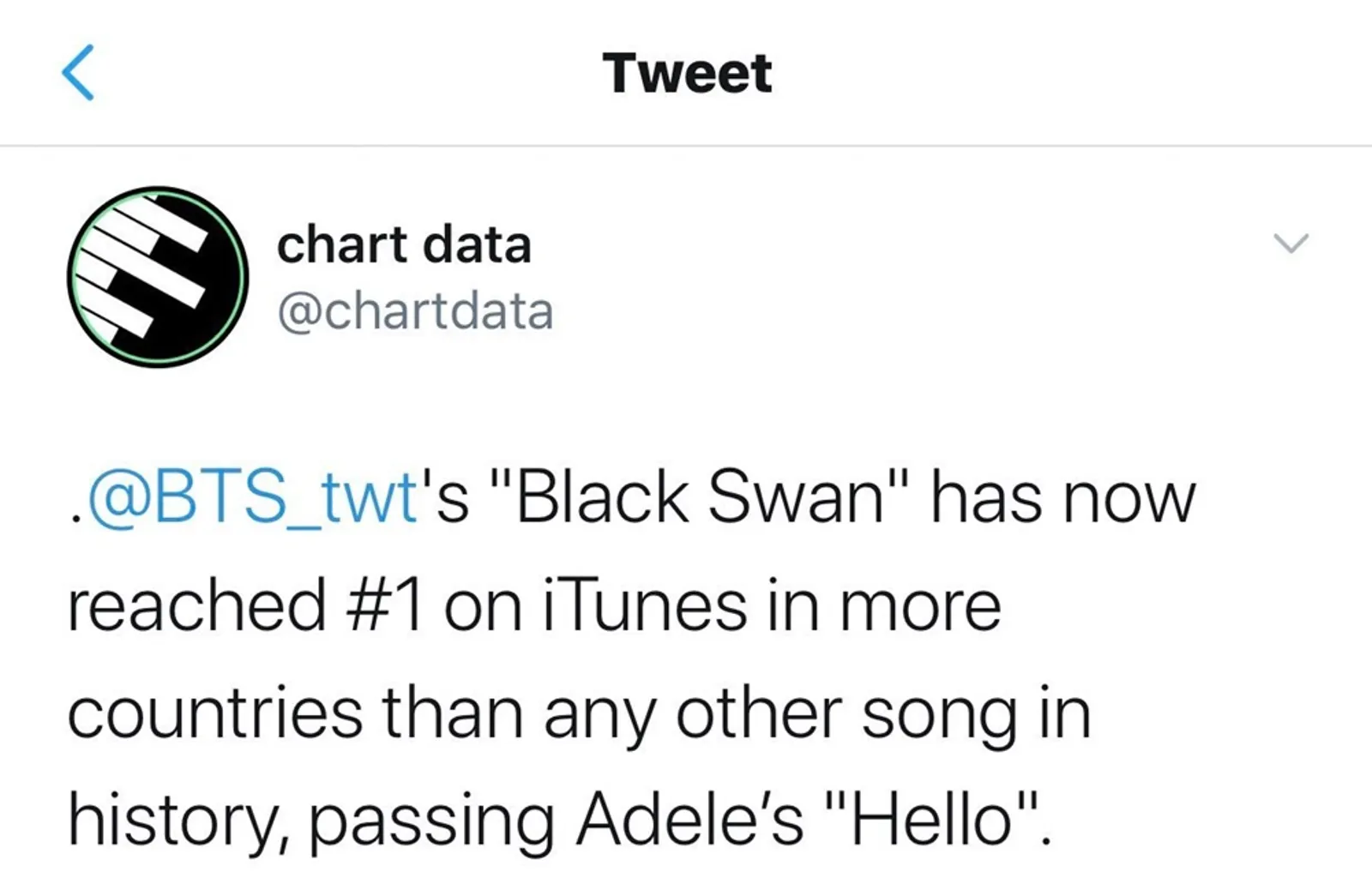 Lewat "Black Swan", BTS Torehkan Prestasi Baru dan Jadi Trending Topic