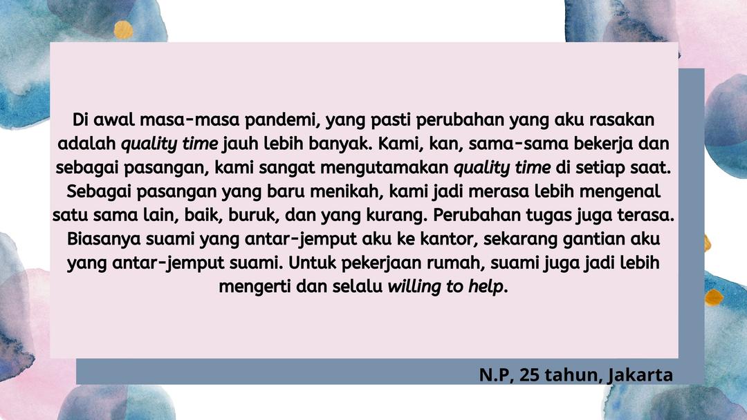 7 Perempuan Berbagi Kisah Seputar Perubahan Pernikahan di Masa Pandemi