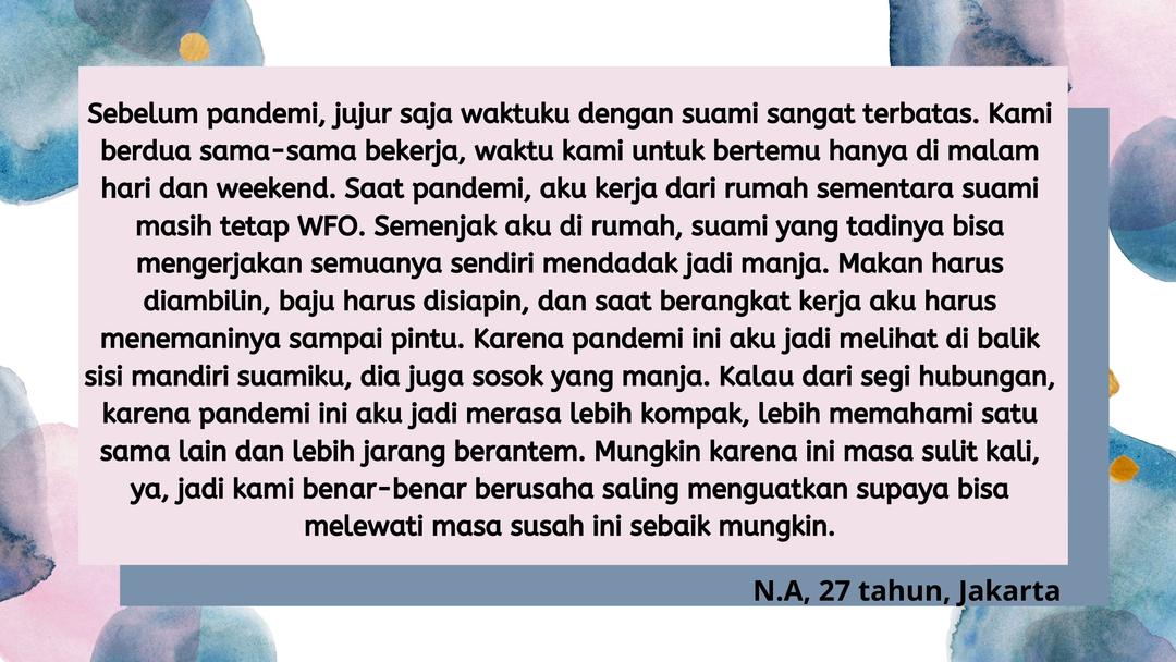 7 Perempuan Berbagi Kisah Seputar Perubahan Pernikahan di Masa Pandemi
