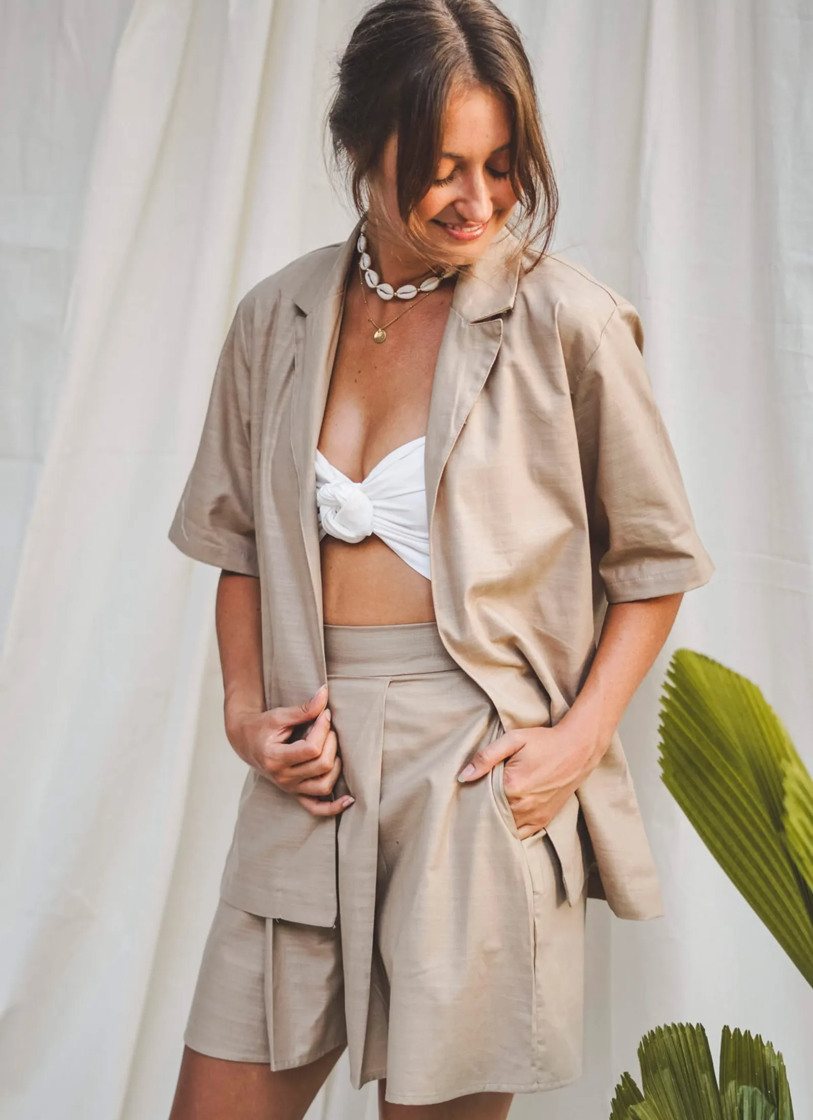 #PopbelaOOTD: Rekomendasi Pakaian Bahan Linen dari Brand Lokal