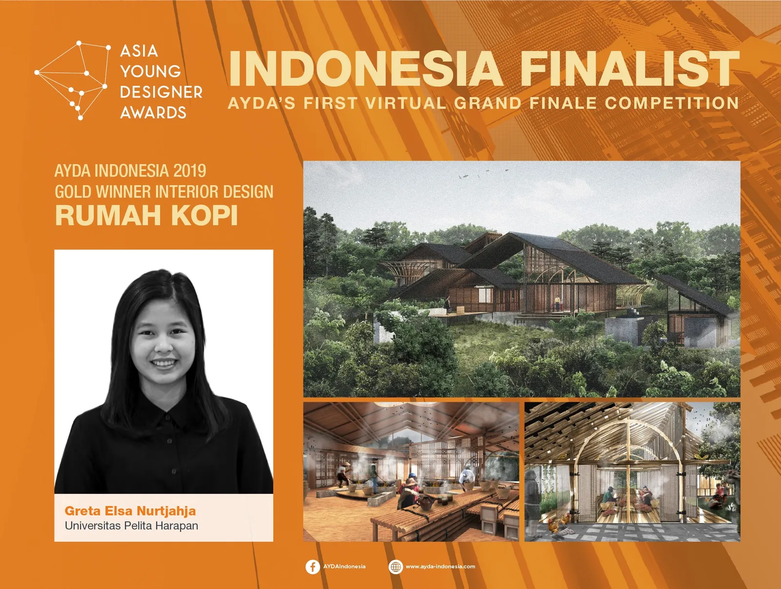 Mahasiswi Indonesia Jadi Pemenang Utama di Asia Young Designer Awards