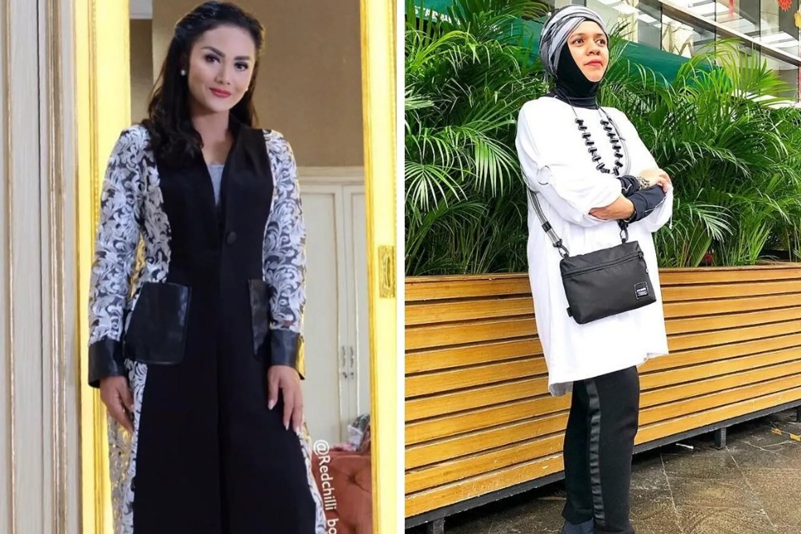 Intip 7 Adu Penampilan Ibu Aurel Hermansyah vs Ibu Atta Halilintar 