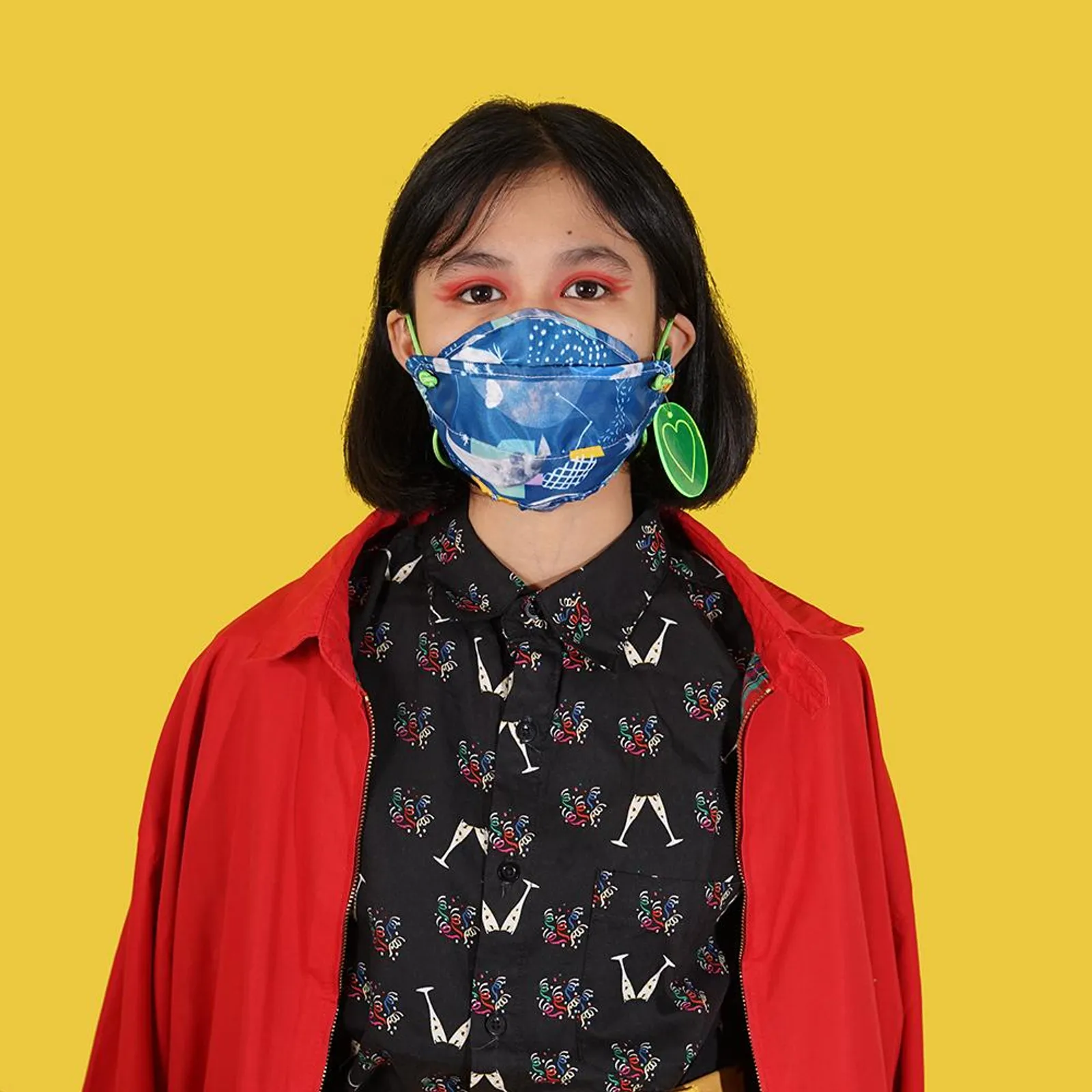 #PopbelaOOTD: Kumpulan Masker Motif Paling Trendi dari Brand Lokal