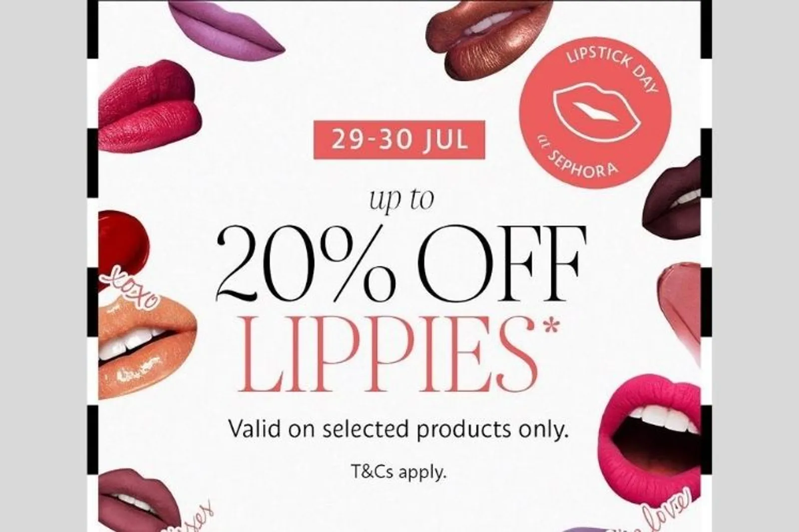 Rayakan National Lipstick Day, Sephora Berikan Banyak Promo Menarik