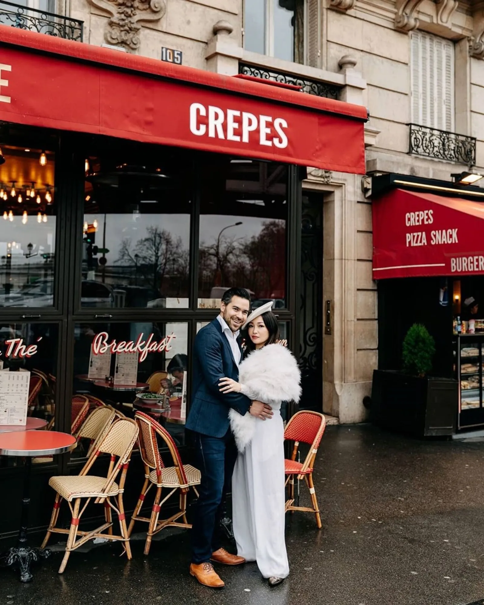 Jatuh ke Pelukan Bule, Intip 9 Foto Pre-Wedding Chef Marinka & Kekasih