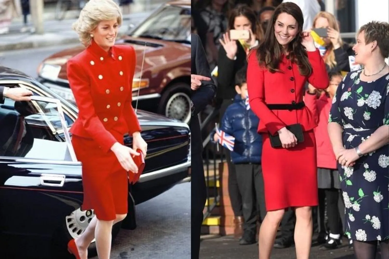 Gaya Putri Diana dan Kate Middleton yang Ternyata Mirip!
