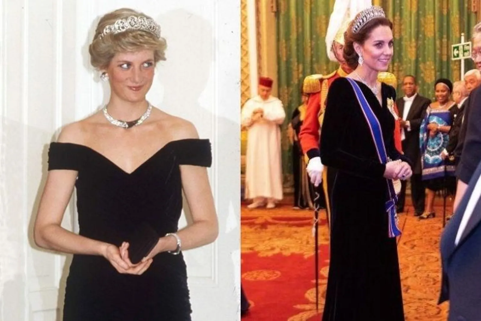 Gaya Putri Diana dan Kate Middleton yang Ternyata Mirip!