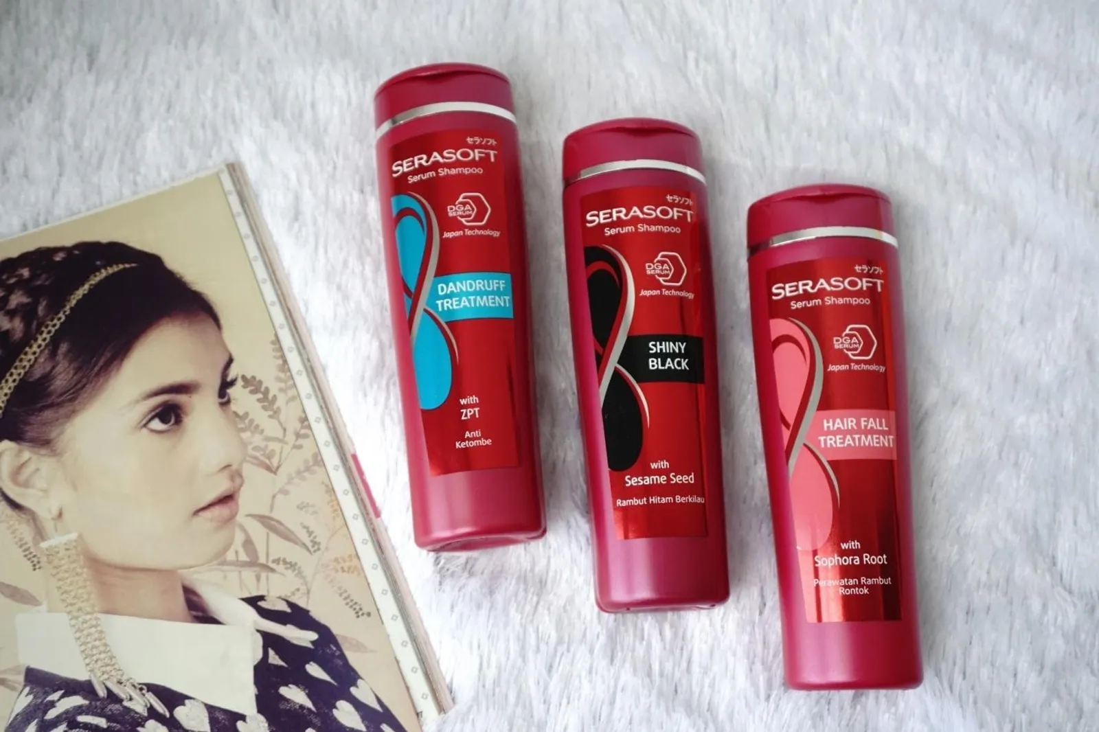Rambut Jadi Nurut dengan Serasoft Serum Shampoo & Conditioner