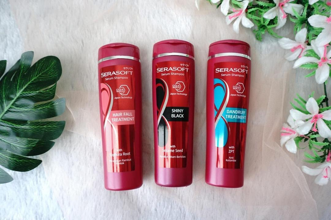 Rambut Jadi Nurut dengan Serasoft Serum Shampoo & Conditioner