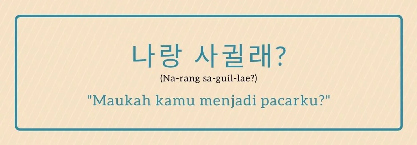 11 Cara Ungkapkan Rasa Sayang dalam Bahasa Korea, So Sweet!