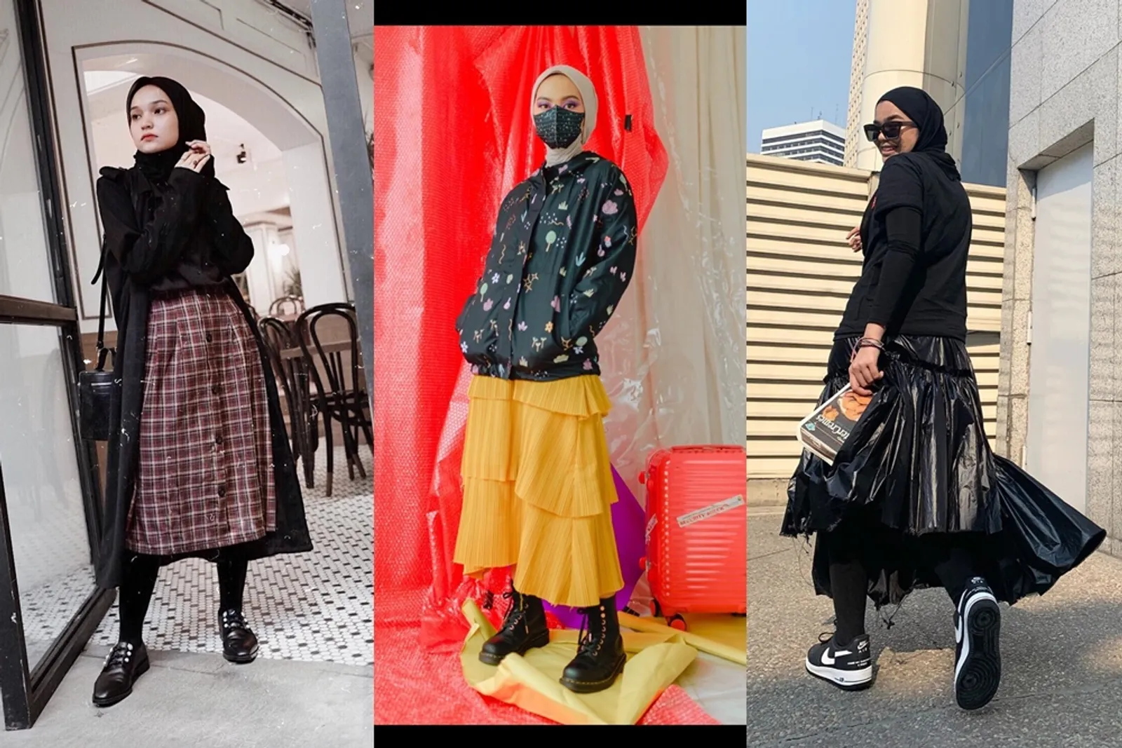 Mix N Match Midi Skirt untuk Hijabers