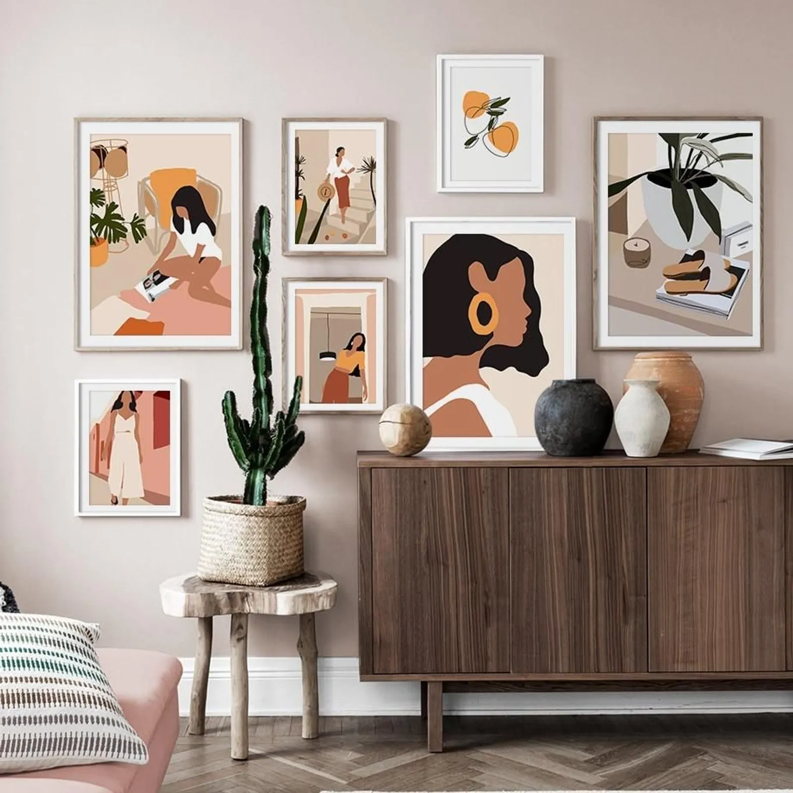 11 Cara Menata Frame di Rumah Minimalis Ini Buat Ruangan Lebih Estetik