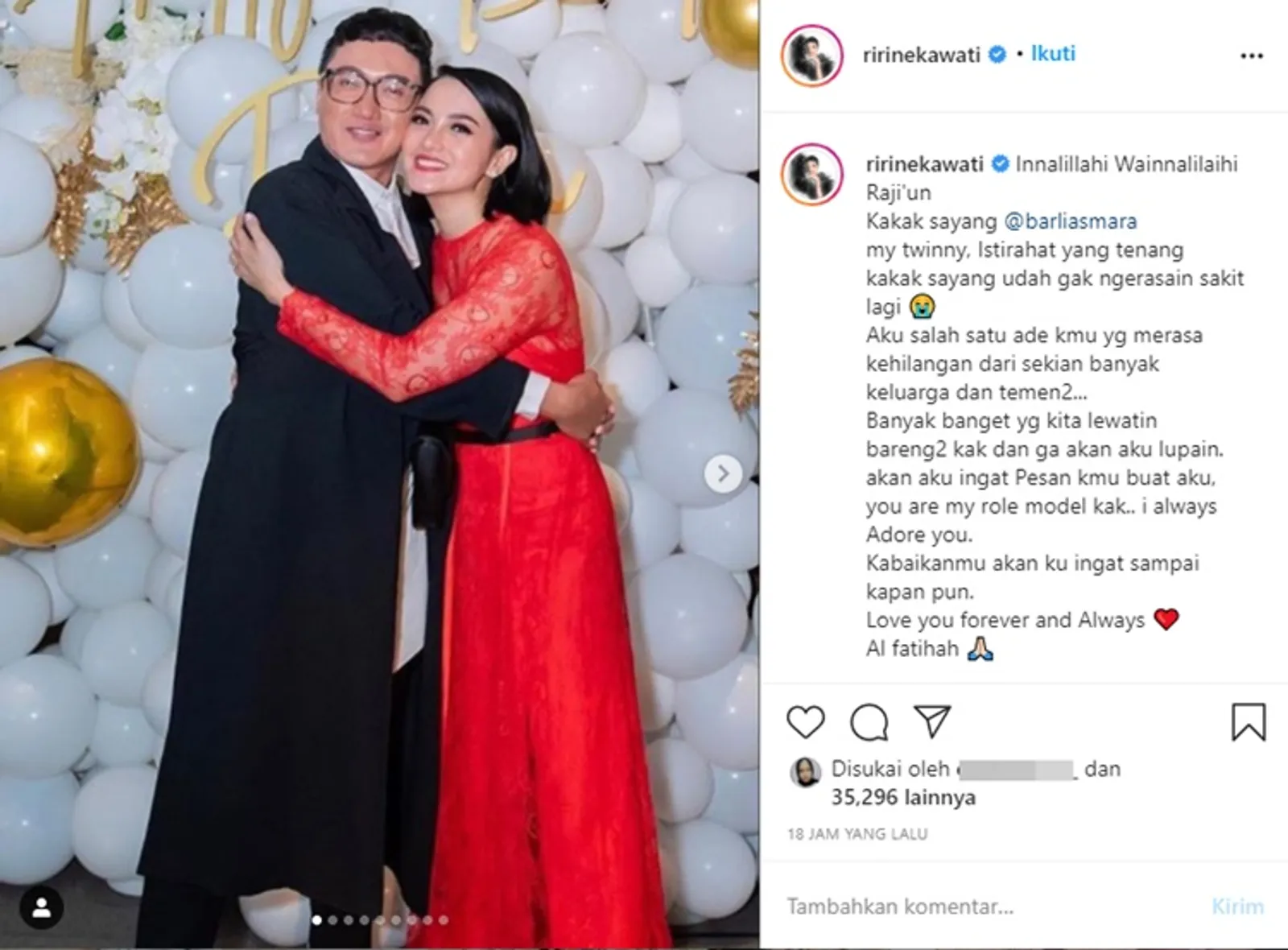 Sahabat yang Dirindukan, 11 Artis Unggah Foto Kenangan Barli Asmara