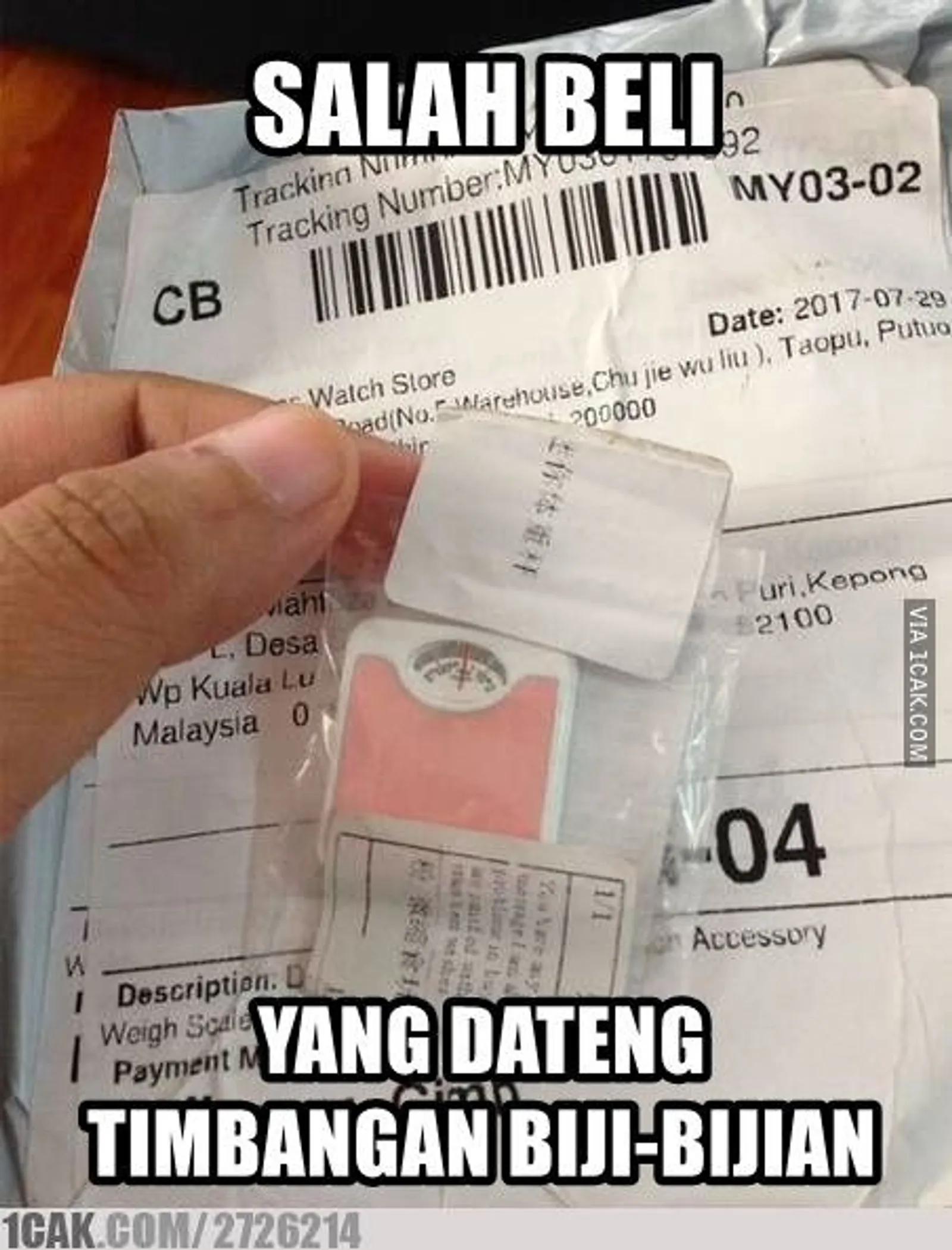 10 Meme Salah Beli Ini Bikin Kesal Sampai Ngakak, Pernah Mengalaminya?