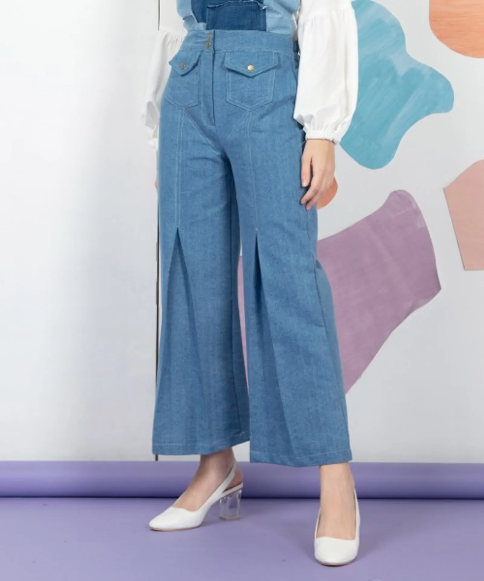#PopbelaOOTD: Kumpulan Celana Jeans High Waist dari Brand Lokal