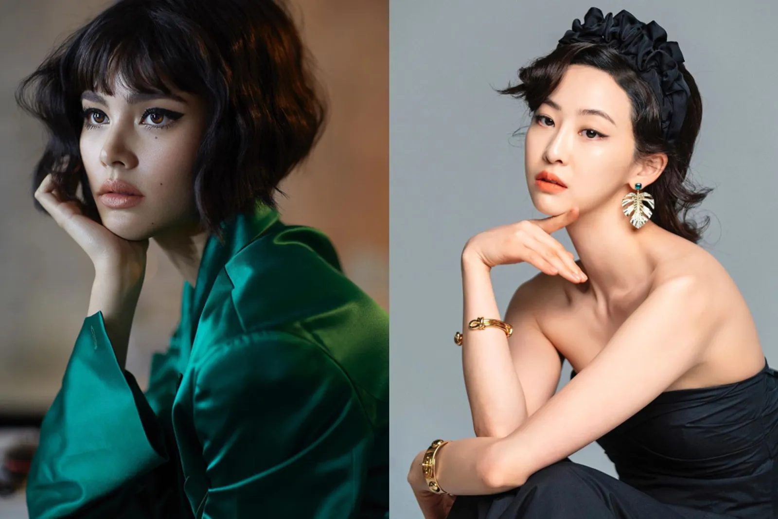 Seumuran, Begini Adu Riasan 7 Aktris Thailand dan Korea Selatan