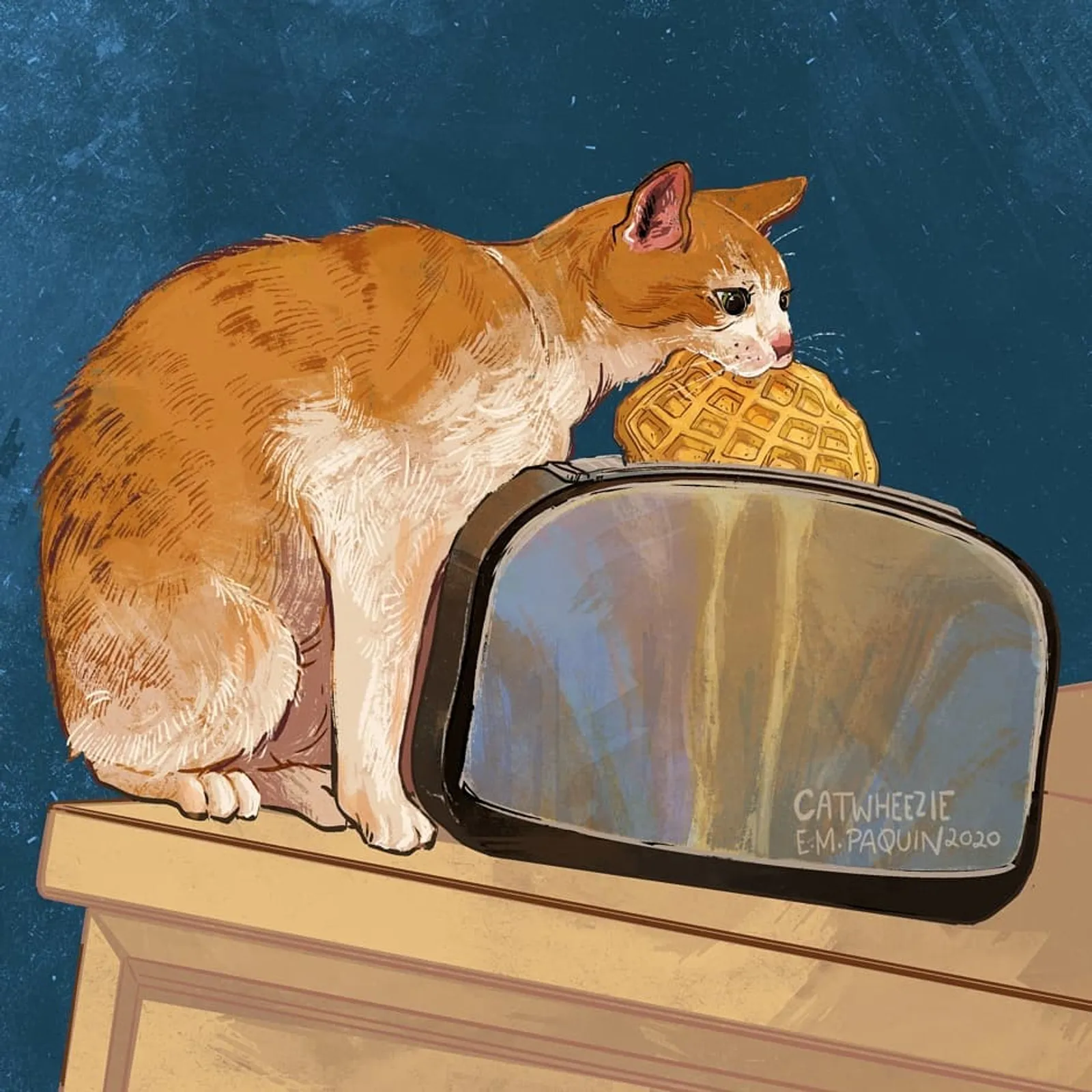 100 Days Challenge Drawing Meme Kucing yang Bikin Gemas