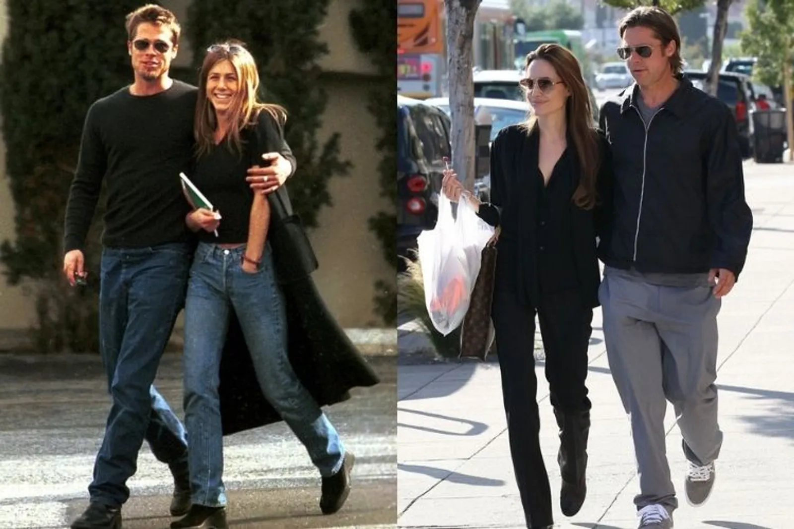 Intip Gaya Brad Pitt Saat Bersama Jennifer Aniston vs Angelina Jolie