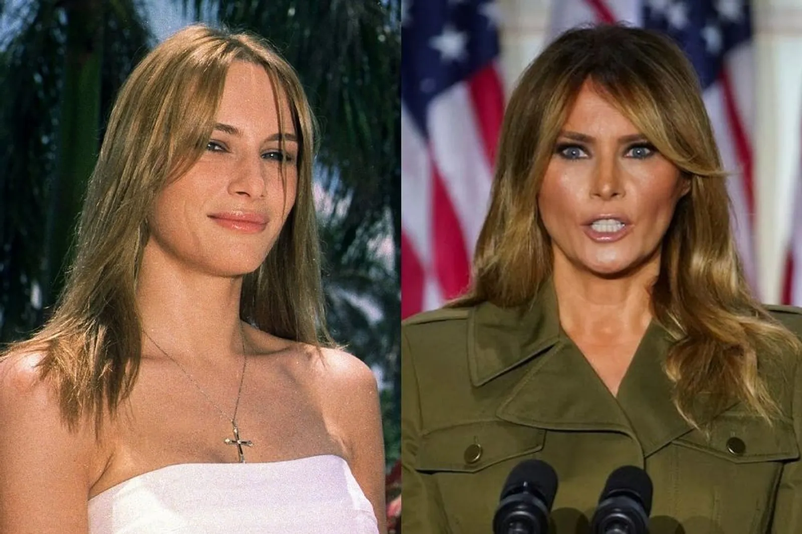 Dari Model Hingga First Lady, Intip 9 Transformasi Melania Trump