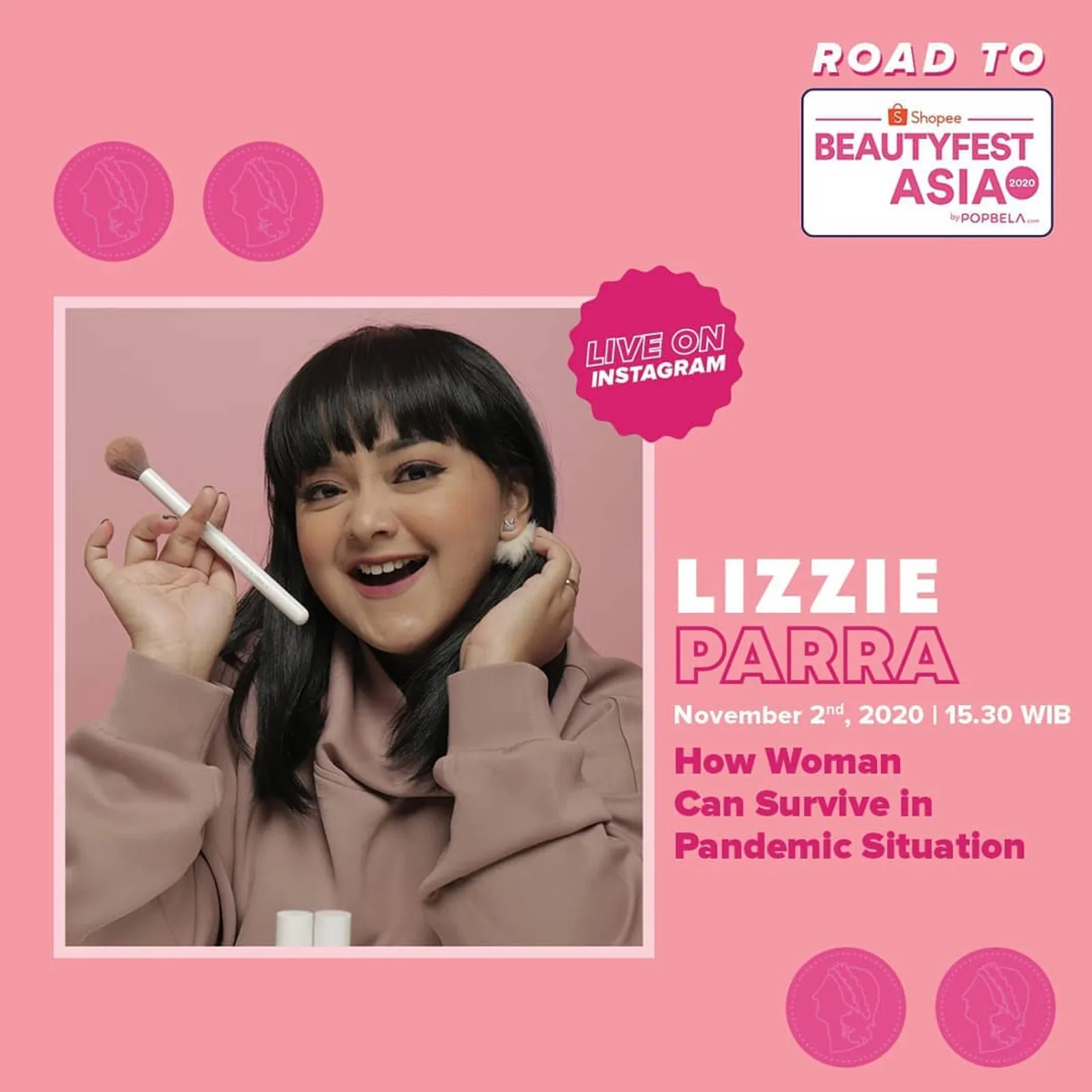 Road to BeautyFest Asia 2020 Hadirkan Lizzie Parra & Dinar Amanda