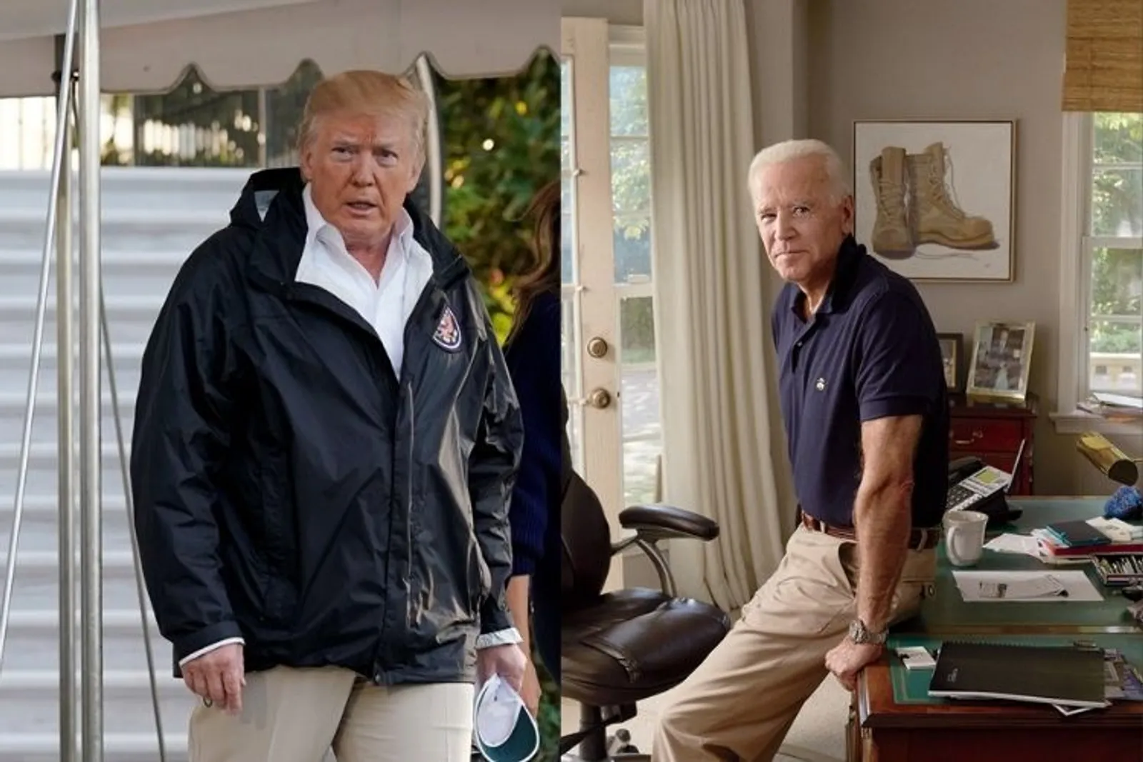 Perbandingan Gaya Donald Trump vs Joe Biden