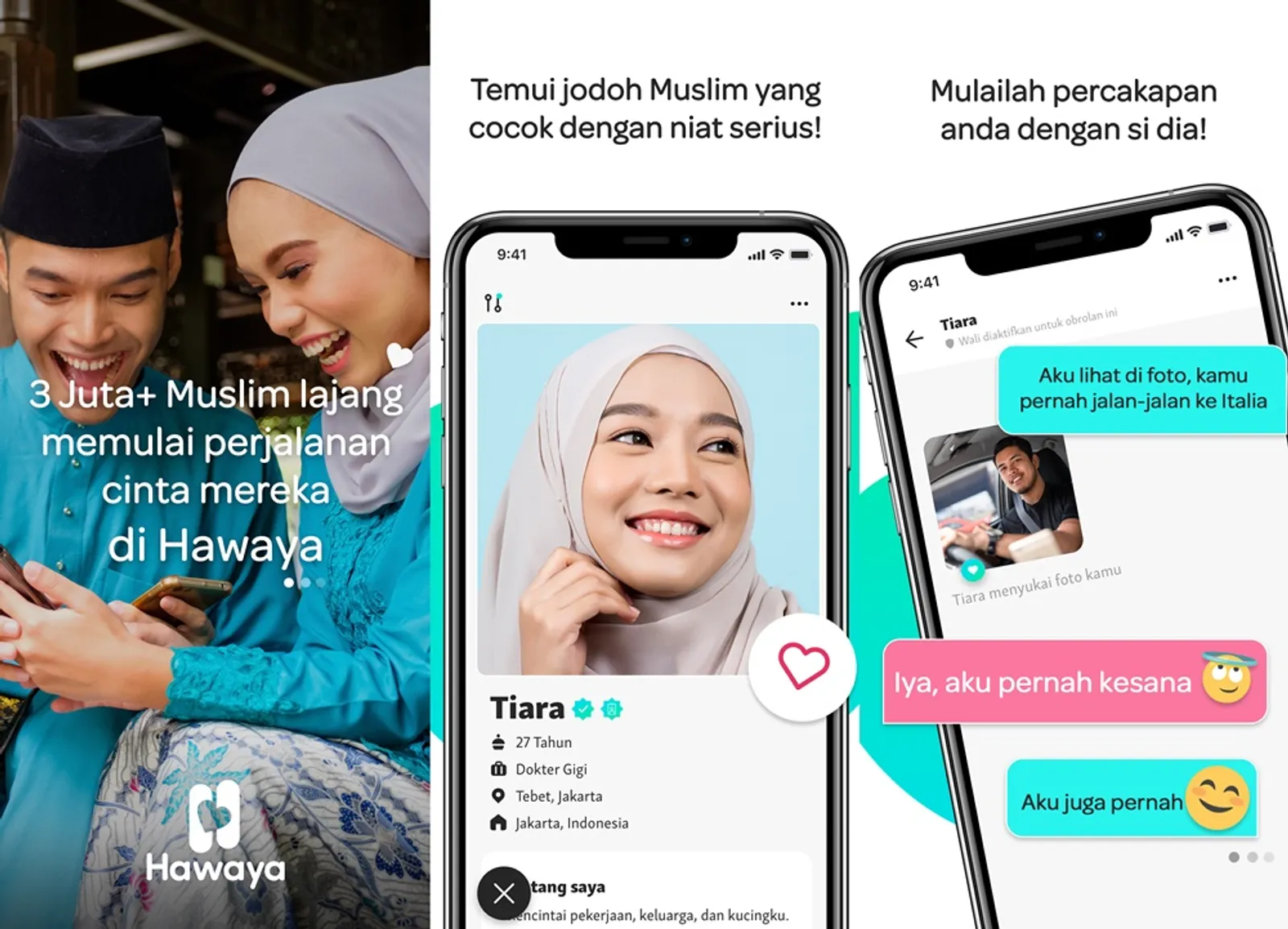 Mengenal Hawaya, Aplikasi Cari Jodoh untuk Muslim di Indonesia