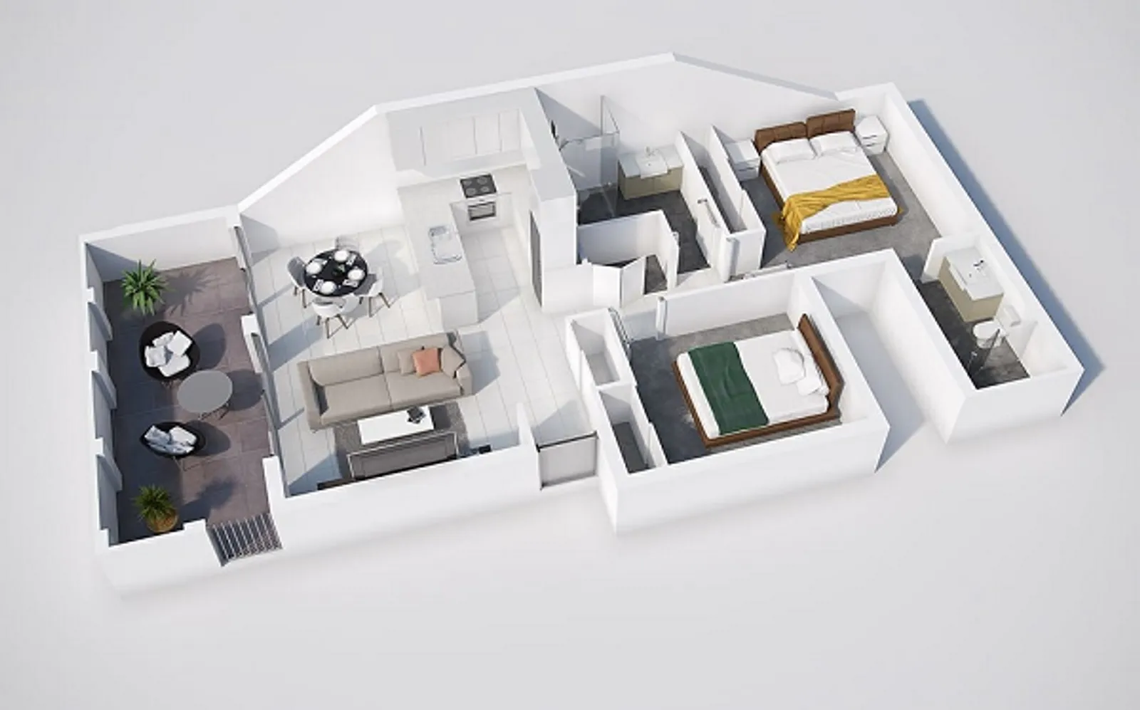 7 Inspirasi Desain & Denah Rumah Minimalis Satu Lantai