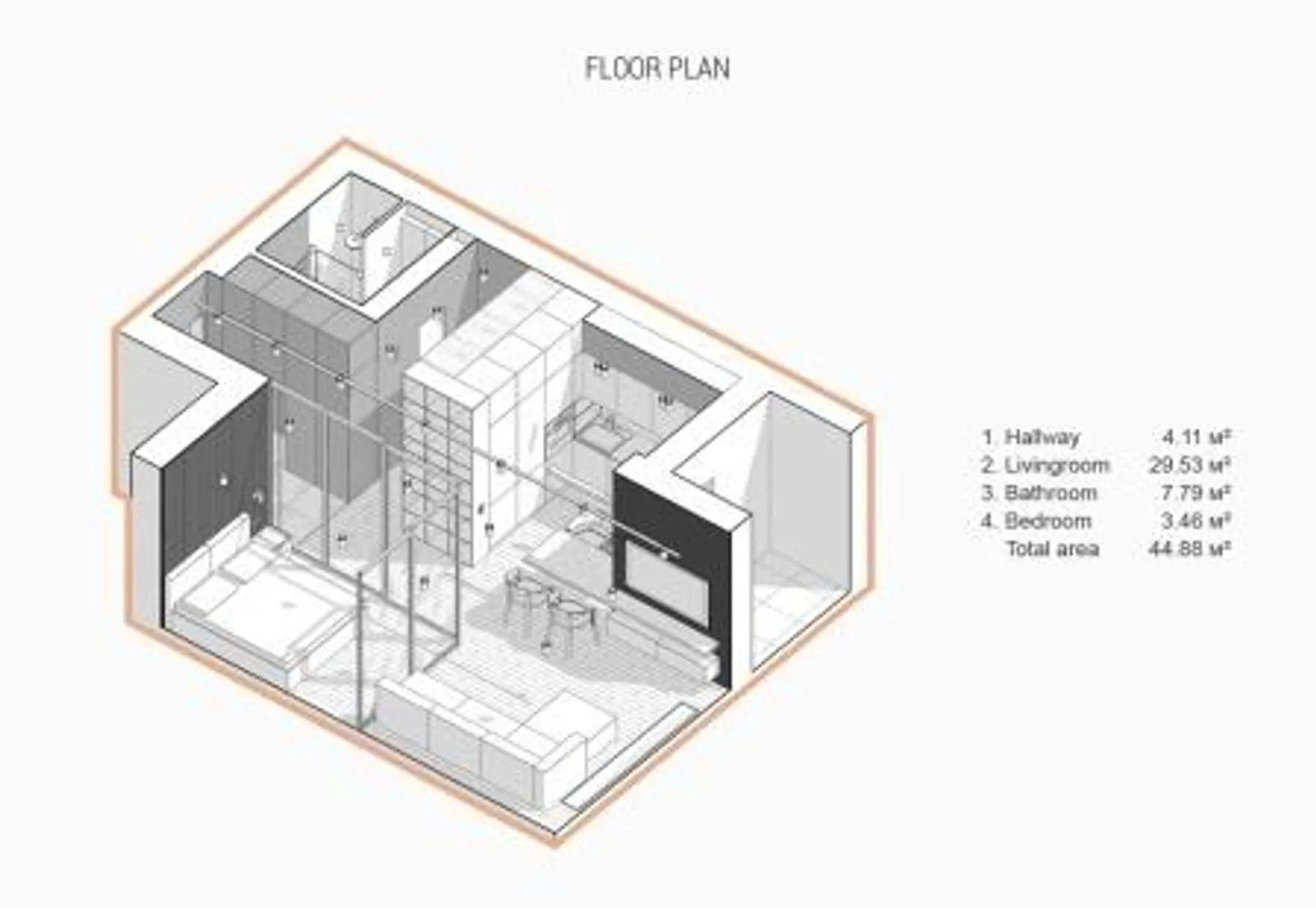 8 Inspirasi Desain Rumah Minimalis Modern untuk Tipe 45 