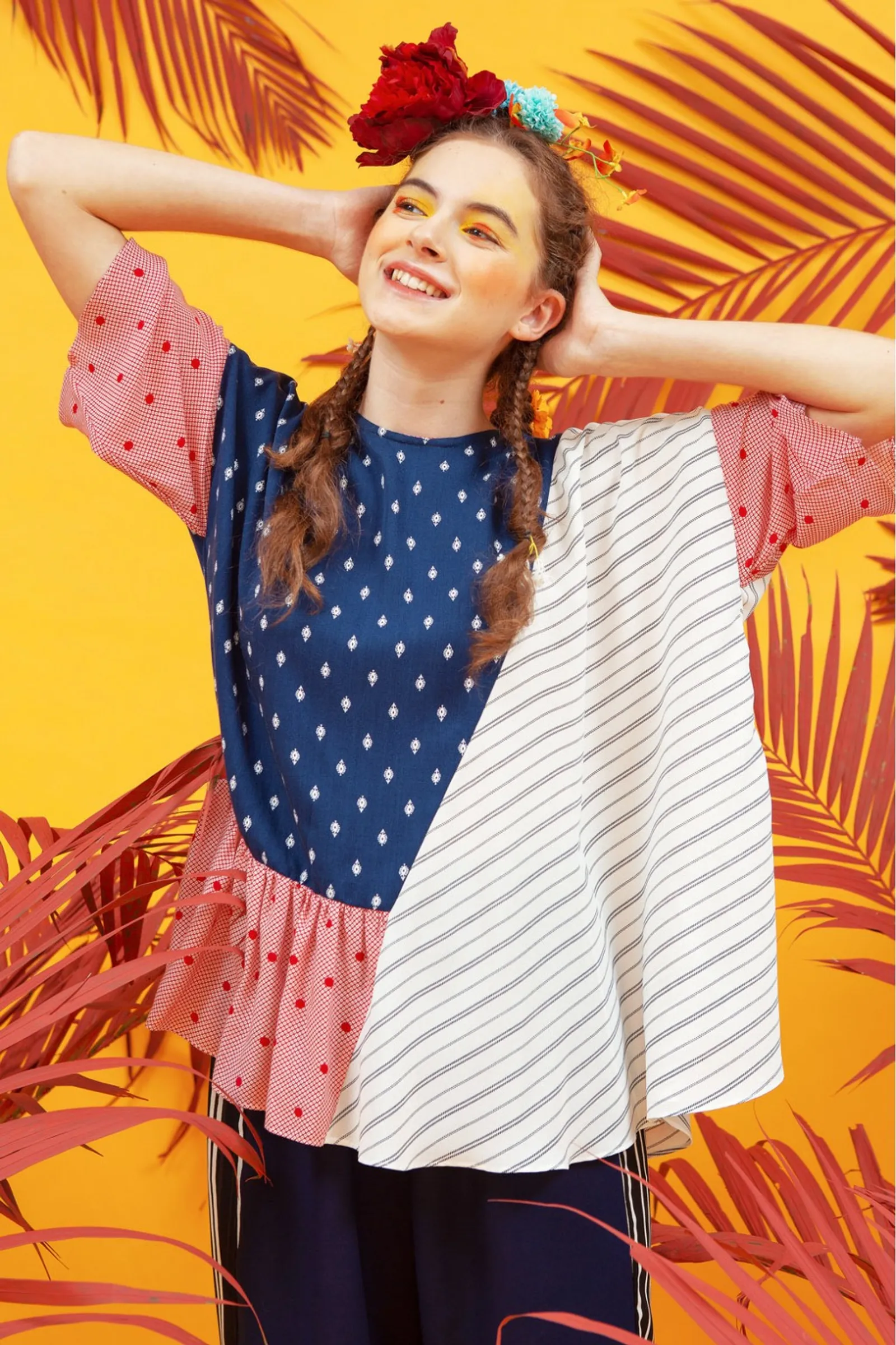 #PopbelaOOTD: Baju Warna-warni dari Brand Lokal, Makin Playful!