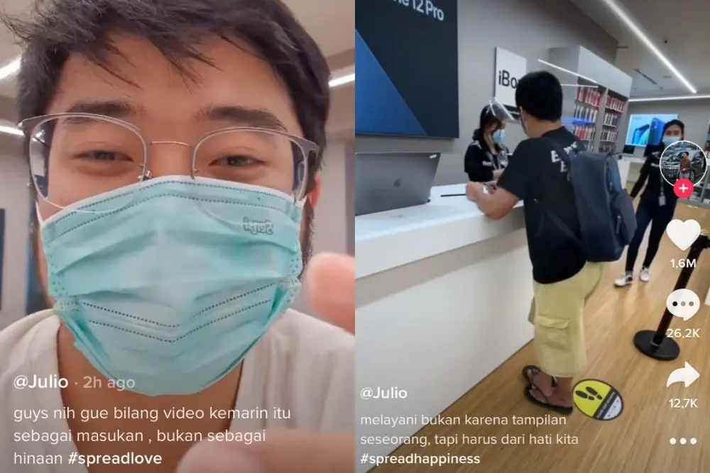 Viral di TikTok, Julio Klarifikasi Video Keluhan Pelayanan iBox