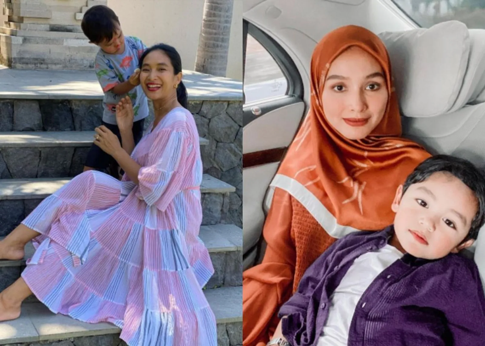 Dinikahi Bangsawan, 11 Adu Romantis Keluarga Happy Salma vs Tya Arifin