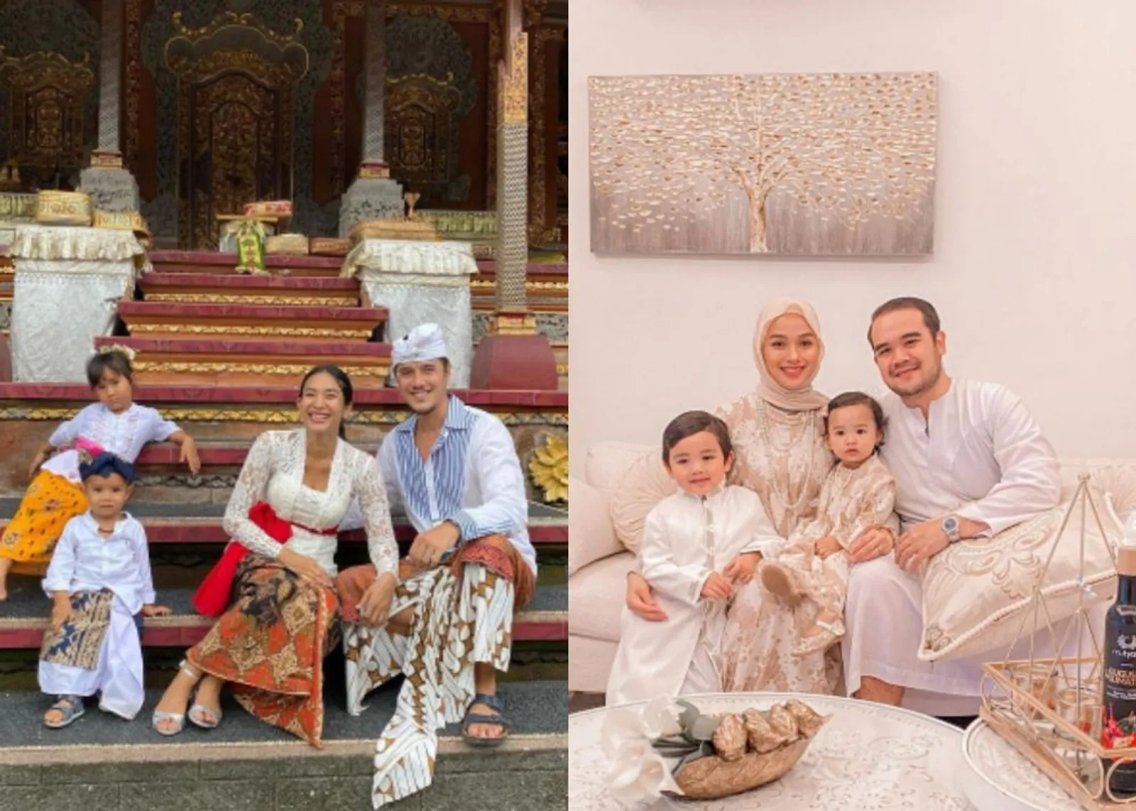 Dinikahi Bangsawan, 11 Adu Romantis Keluarga Happy Salma vs Tya Arifin