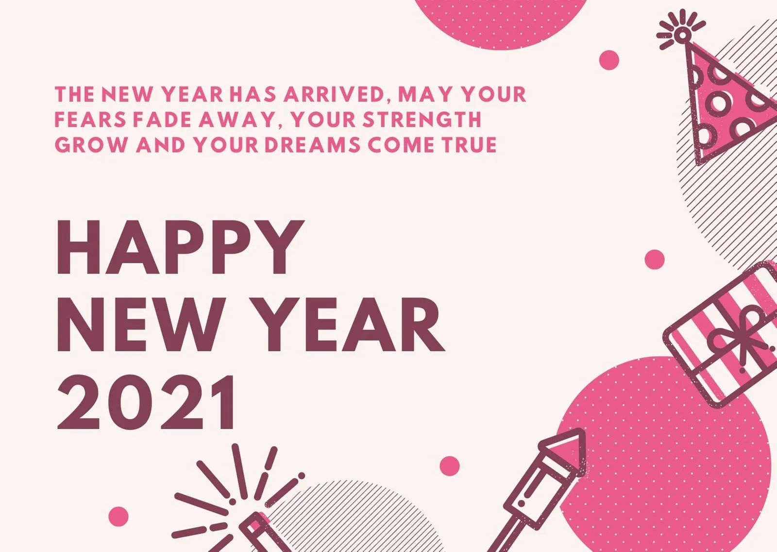 15 Ucapan Selamat Tahun Baru 2021 Lengkap dengan Gambar