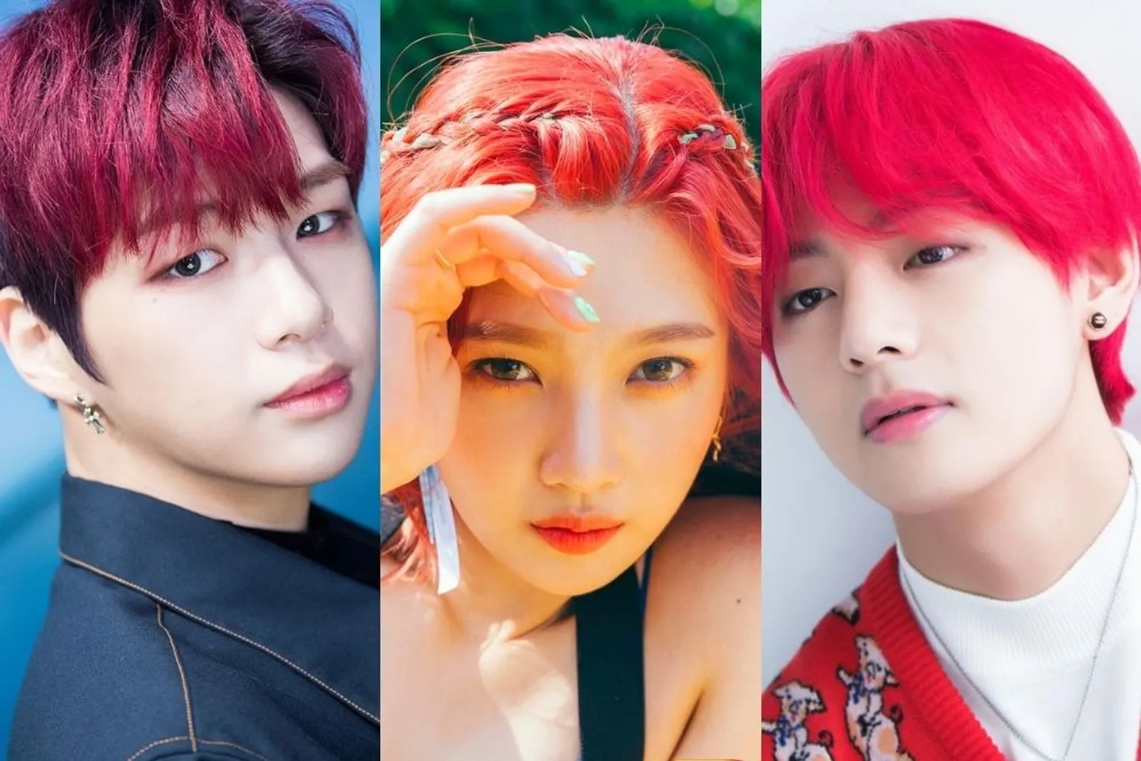 9 Idol Kpop yang Paling Memukau dengan Rambut Merah, Bikin Membara! 