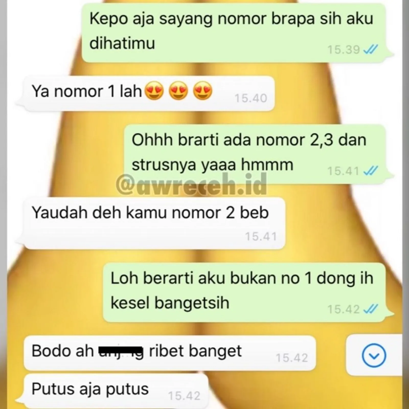 Kocak Tapi Kesal, 10 Chat dengan Pacar Posesif Ini Bikin Geleng Kepala