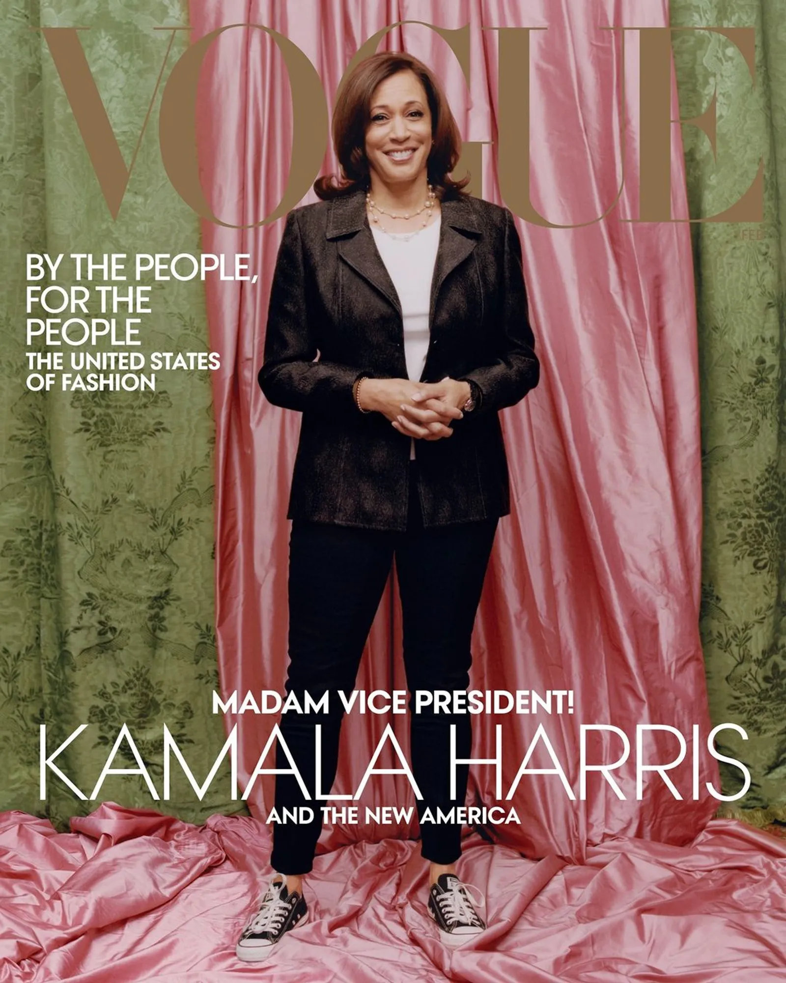 Cover Perdana Vogue Kamala Harris Tuai Kontroversi, Ini Penyebabnya!