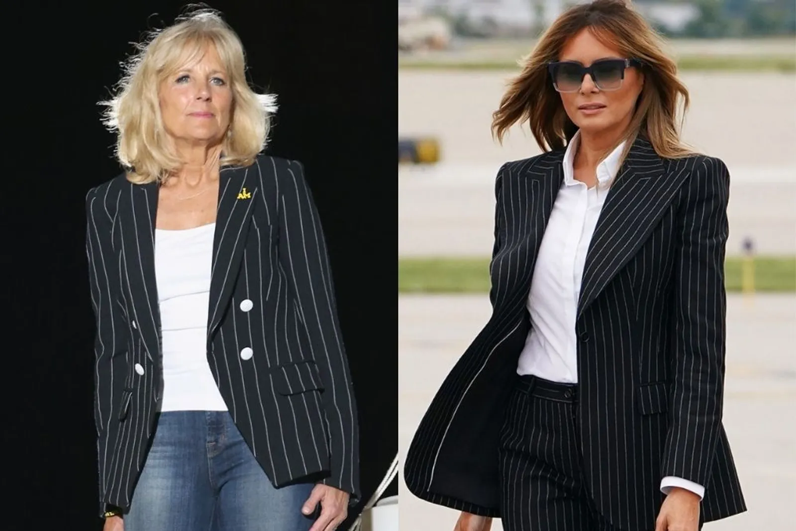 Adu Pesona Jill Biden vs Melania Trump, First Lady yang Bikin Terpana