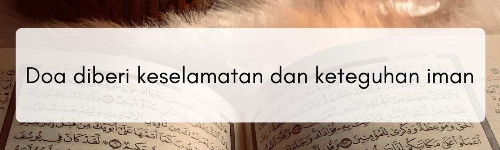 Baca Selepas Salat, Ini Doa Memohon Keselamatan, Rezeki dan Ampunan