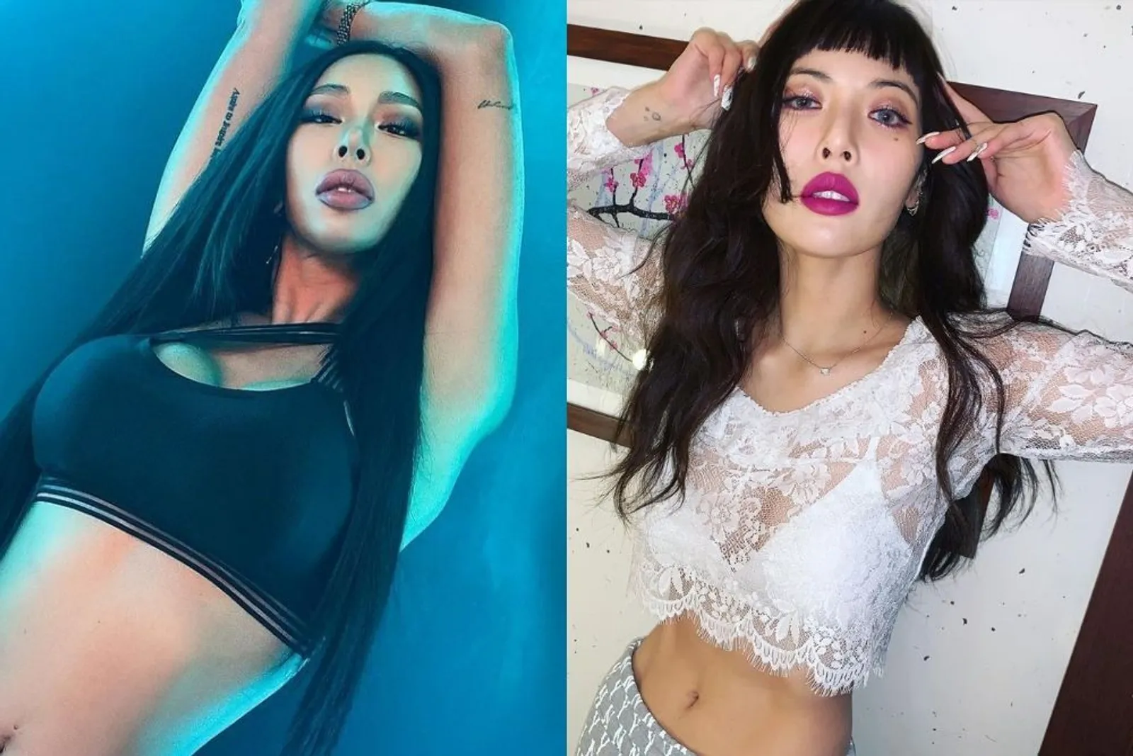 Adu Seksi Jessi vs HyunA, Dua Penyanyi yang Bergaya Nyentrik!  