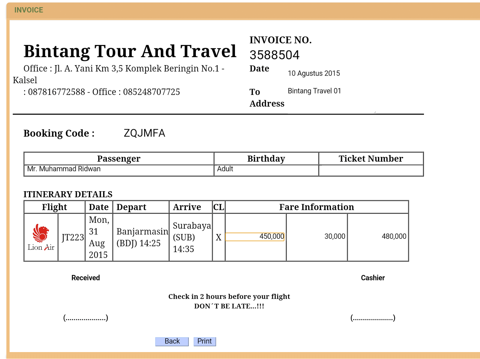 9 Contoh Invoice Lengkap Fungsi Dan Penjelasannya