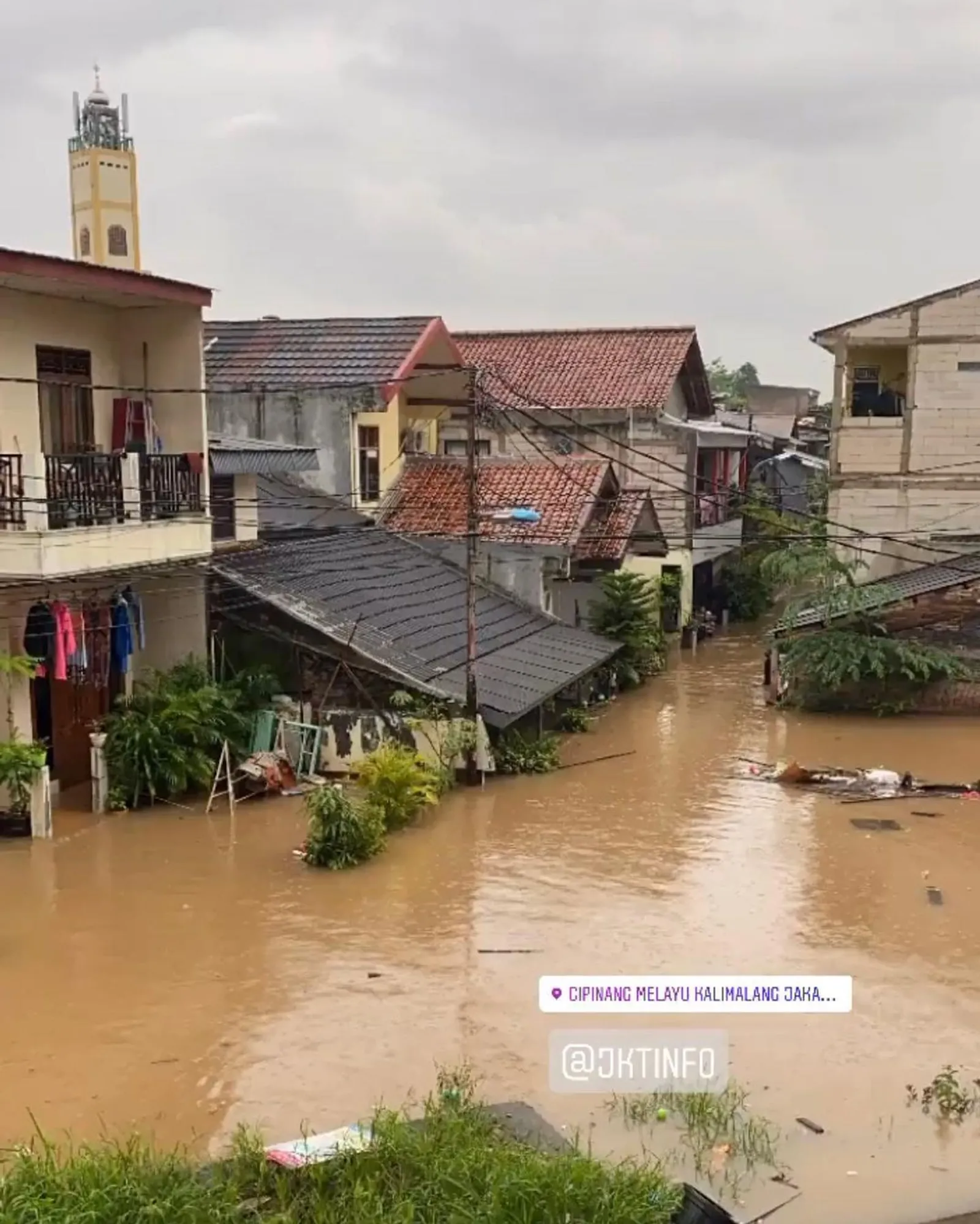 Waspada Hujan Lebat, BMKG Prediksi Jakarta Tergenang Banjir Besar 