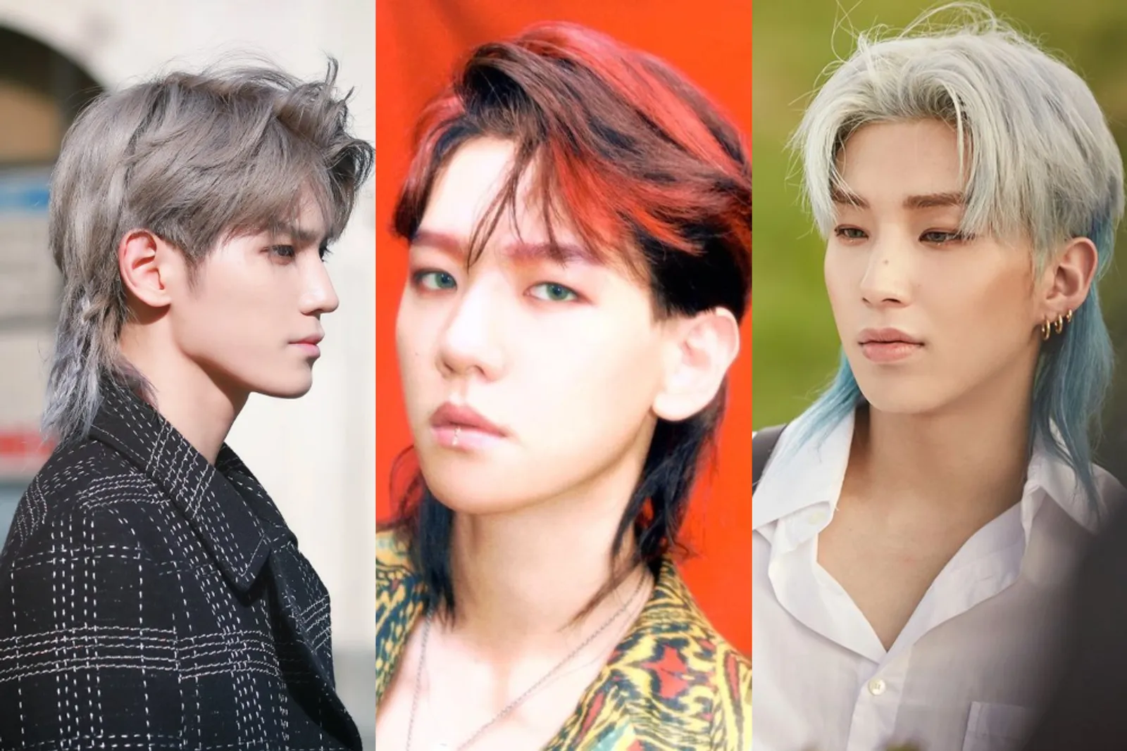 15 Potongan Rambut Mullet a la K-pop Idol dari Masa ke Masa