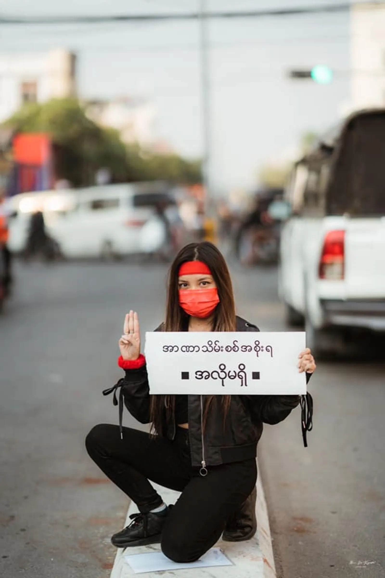 Kyal Sin, Sosok Perempuan Tangguh yang Tewas di Tengah Demo Myanmar