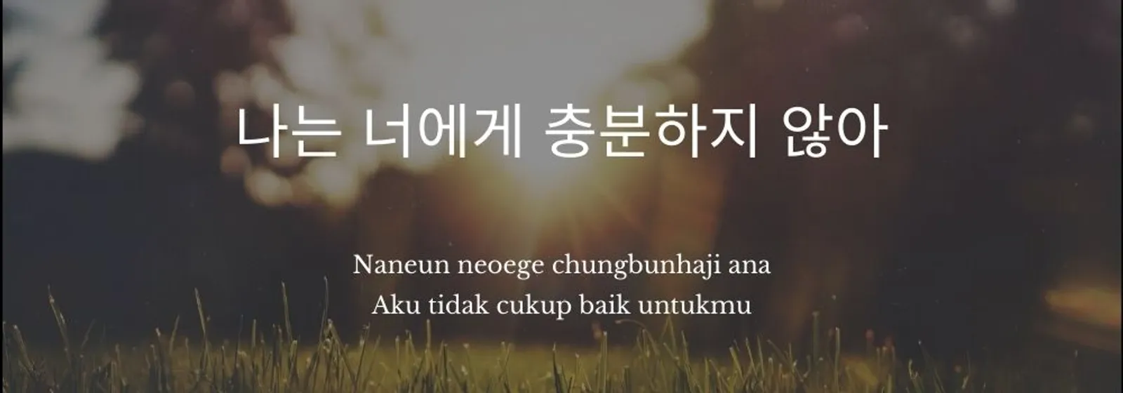10 Ucapan Putus dalam Bahasa Korea yang Bisa Mewakili Perasaanmu