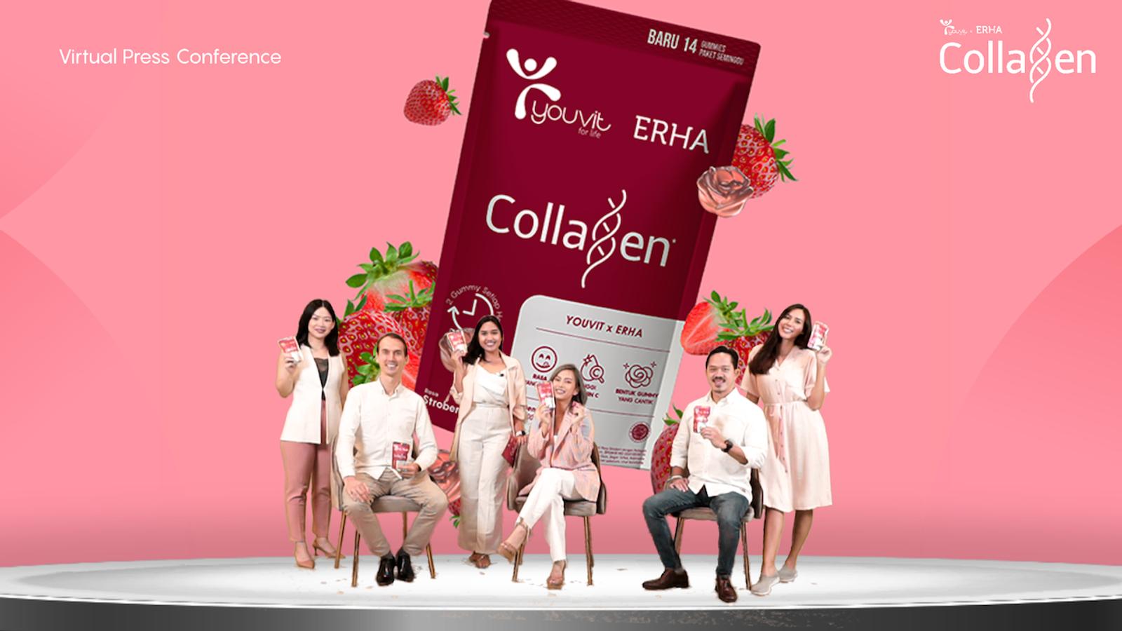 YouVit X Erha Collagen, Vitamin Kenyal untuk Kulit Lebih Gemes