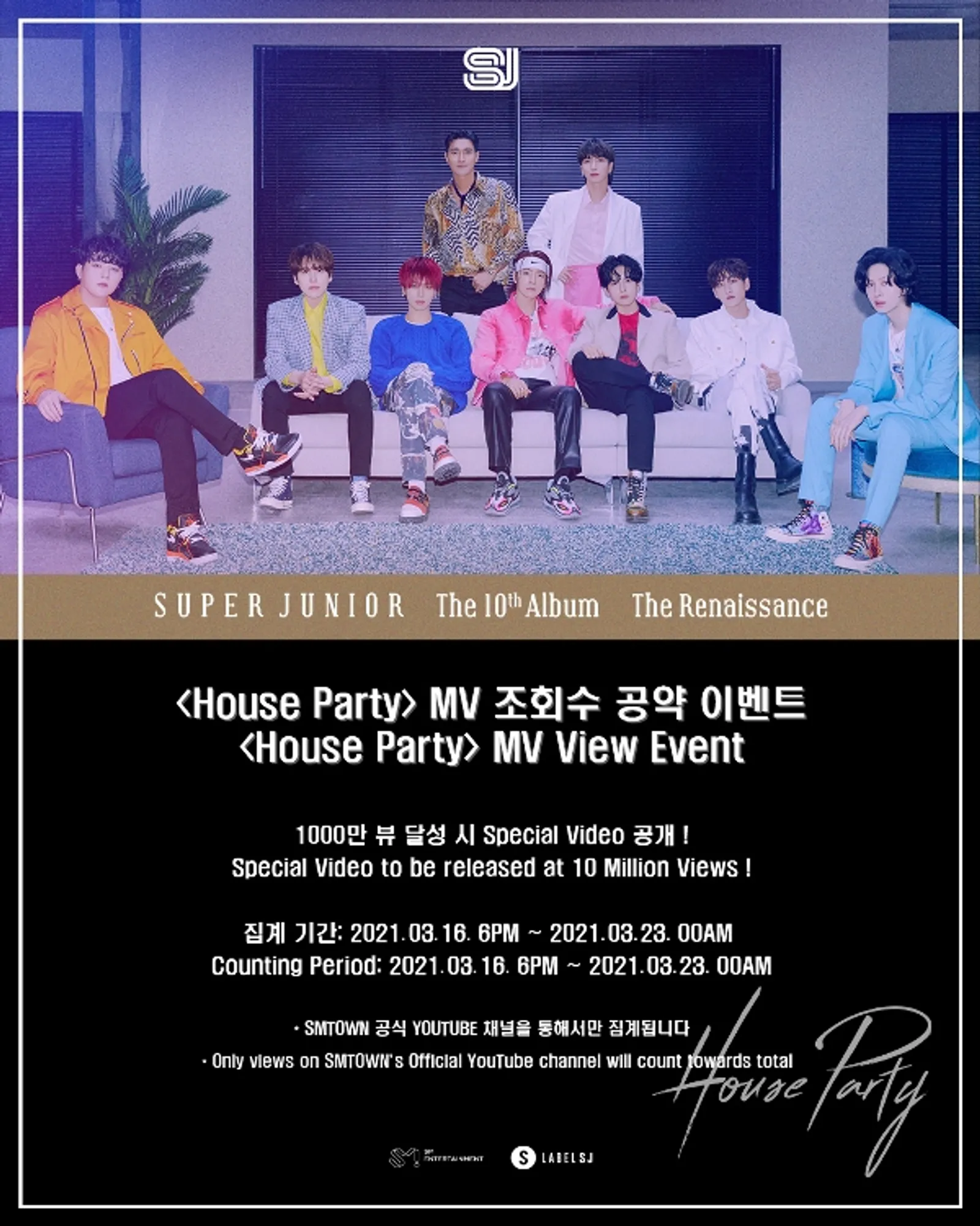 Tampilkan Visual Tak Menua, Super Junior Comeback dengan “House Party"