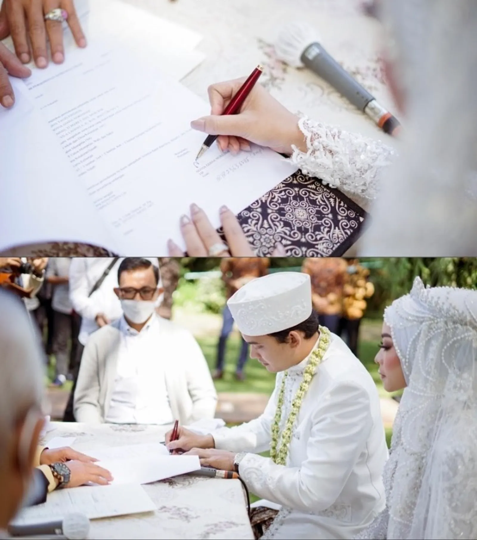 Ta'aruf, Ini 10 Foto Pernikahan Ikbal Fauzi Pesinetron 'Ikatan Cinta'
