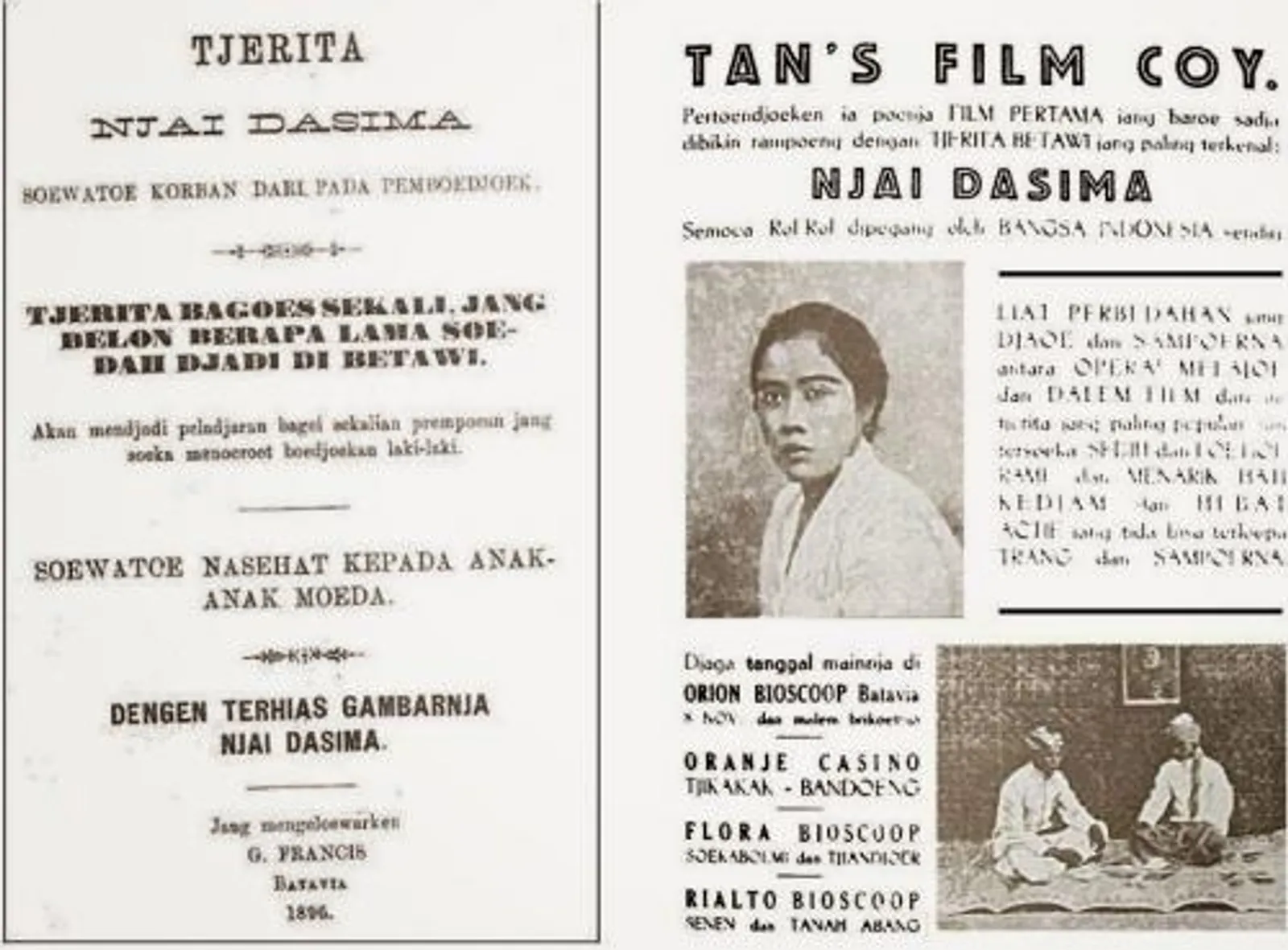 Sudah 95 Tahun, Ini 10 Film Indonesia Pertama dalam Sejarah