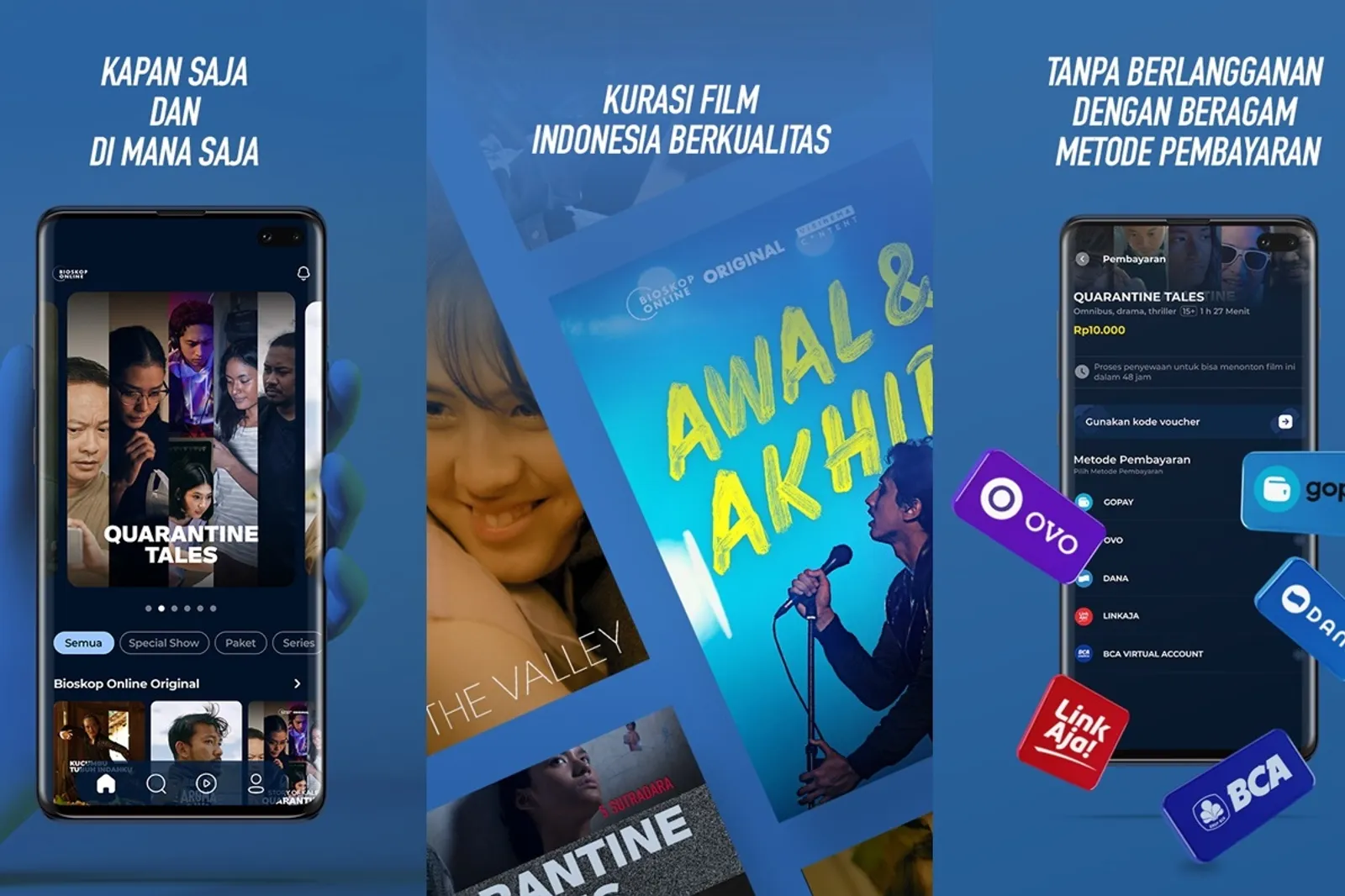 Baru! Aplikasi Bioskop Online, Hadirkan Film Indonesia dalam Genggaman